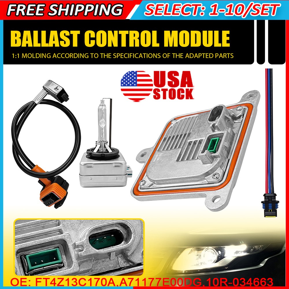 1-10x For Lincoln MKX HID Xenon Ballast Control Unit Module Computer FT4Z13C170A
