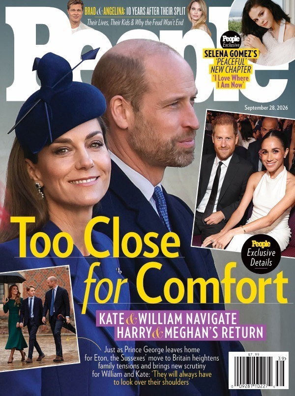 People Magazine September 28th 2026: To Close for Comfort People Magazine September 28th 2026: To Close for Comfort