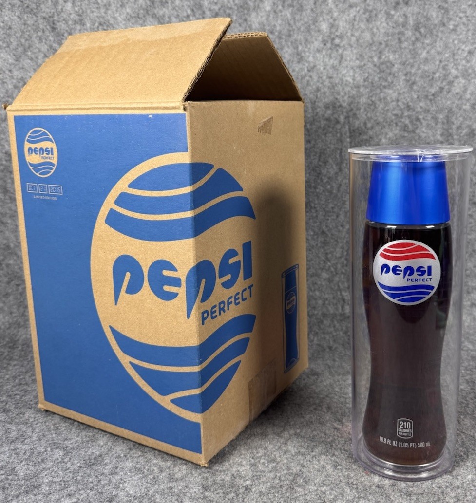 Pepsi Perfect Bottle Back To The Future Limited Edition 2015 READ Pepsi Perfect Bottle Back To The Future Limited Edition 2015 READ