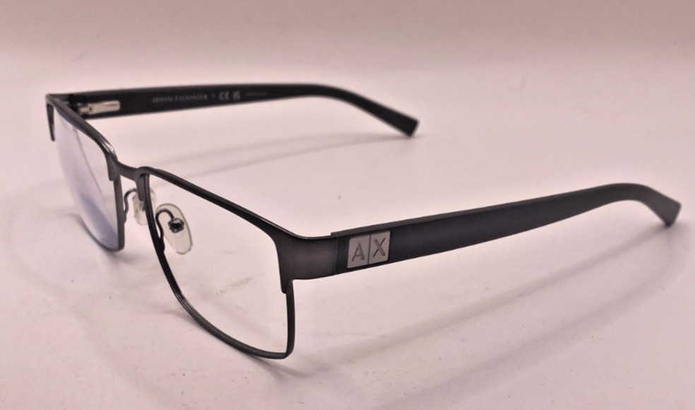 ARMANI EXCHANGE EYEGLASSES FRAMES ONLY AX1019 6089 GRAY FULL RIM 54-17-140