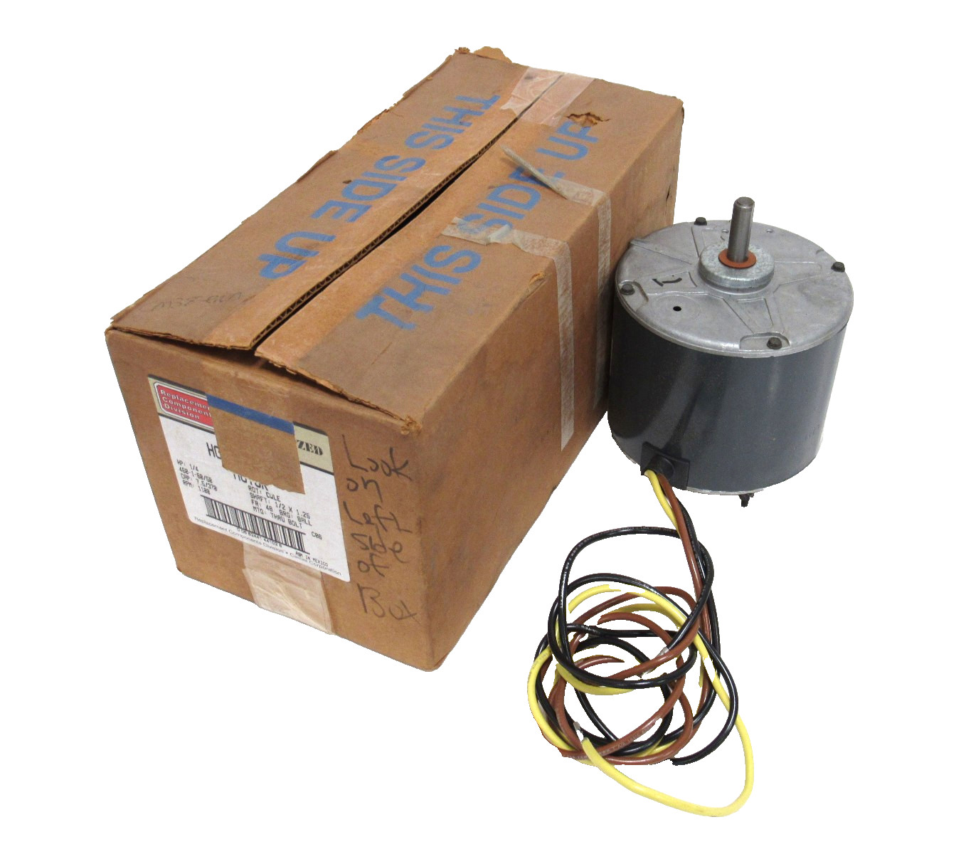NEW GE L729 FAN MOTOR 1/4HP 460V SHAFT 1/2 NEW GE L729 FAN MOTOR 1/4HP 460V SHAFT 1/2