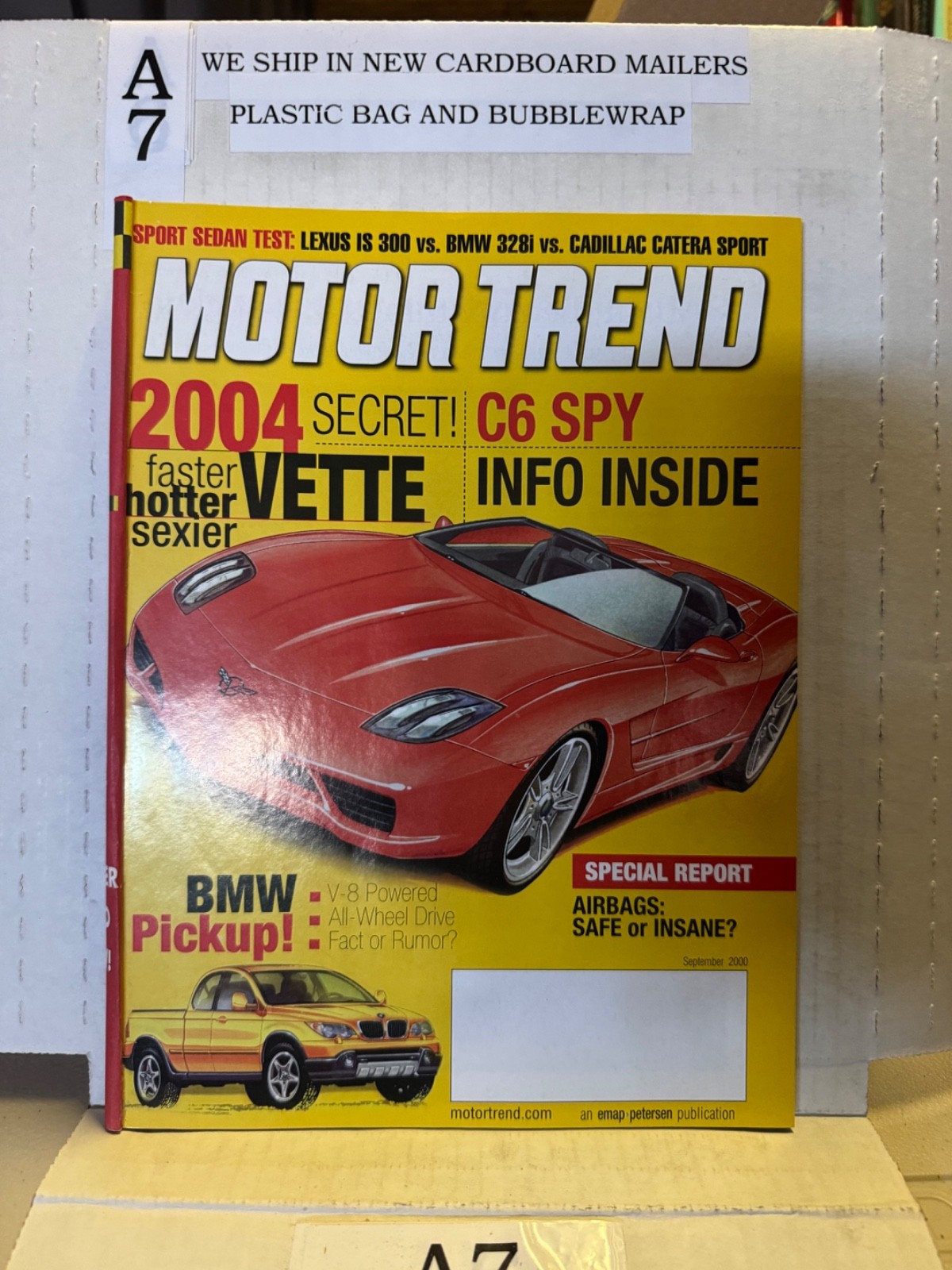 Motor Trend Magazine September 2000