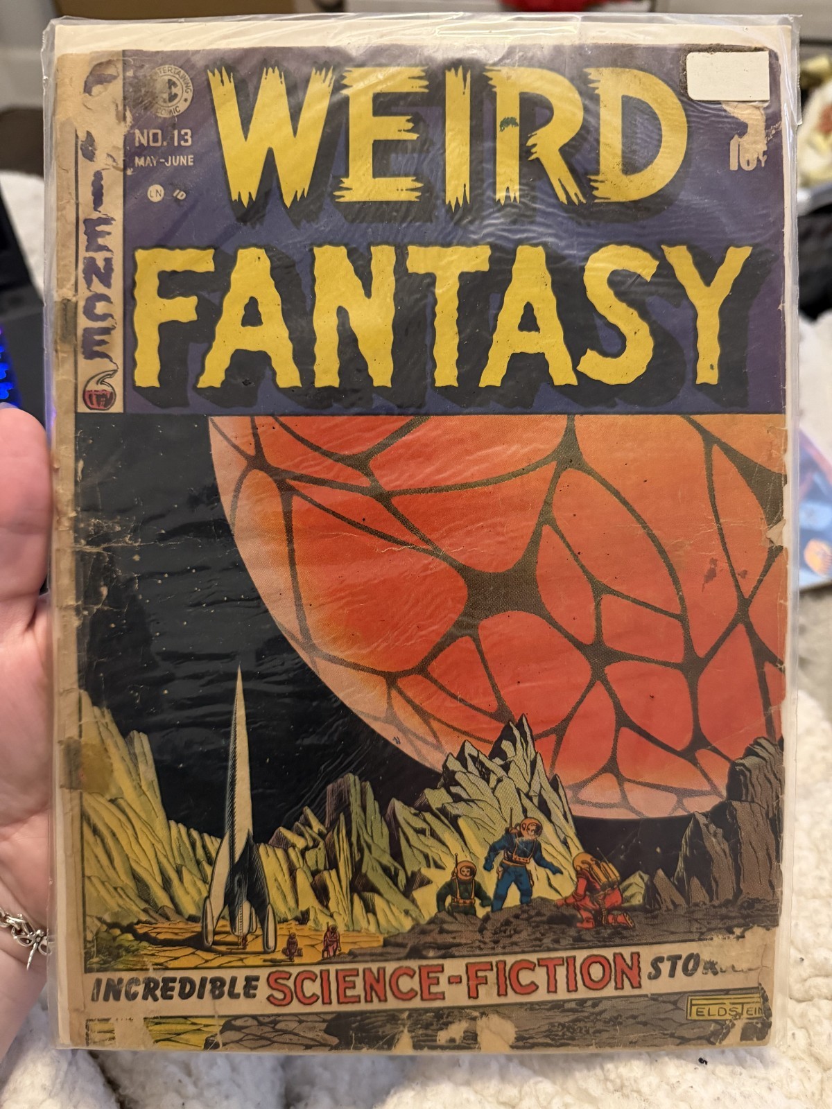 Weird Fantasy #13 (EC Comics May-June 1952) LOW CONDITION