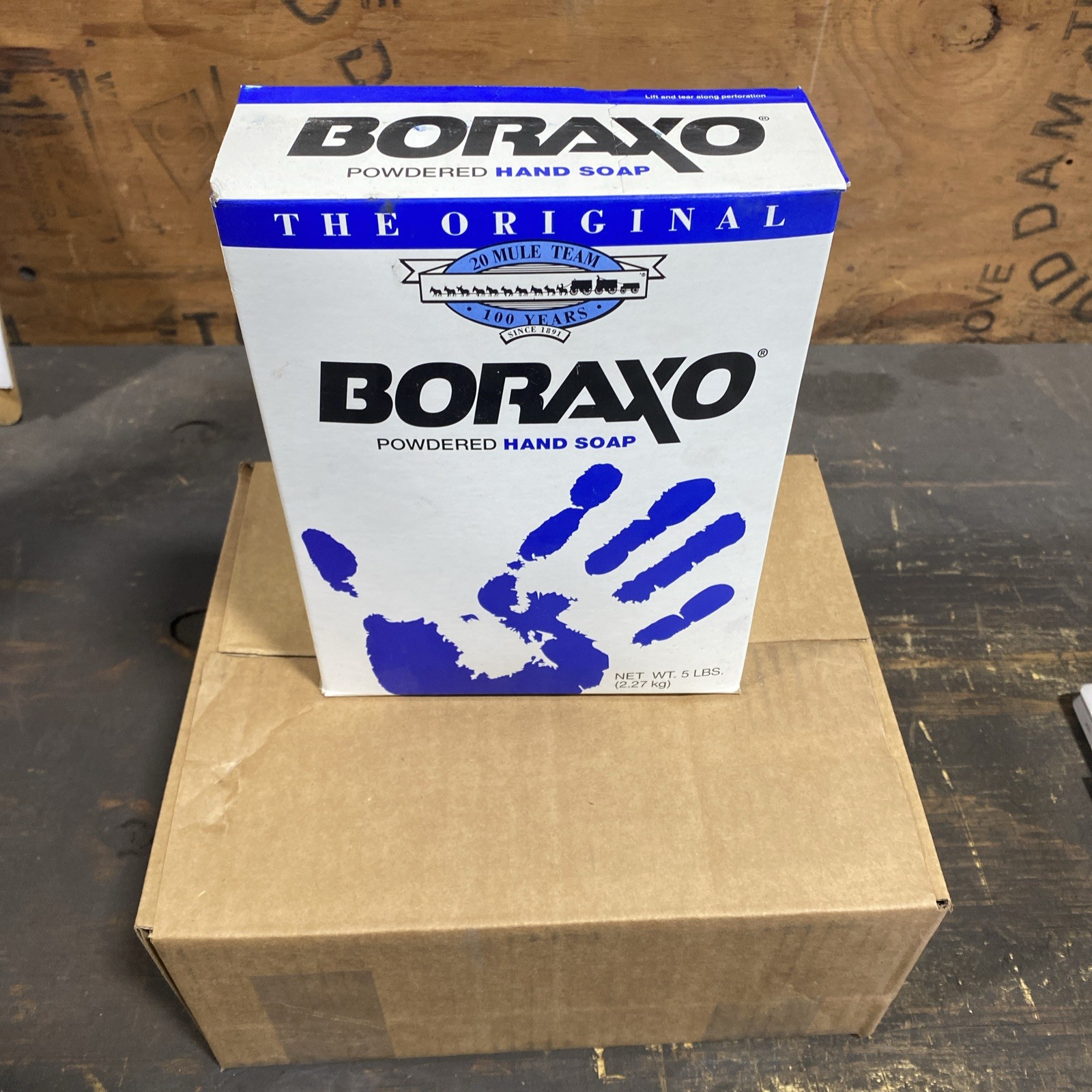 Boraxo Powdered Hand Soap The Original 5 Lb. box