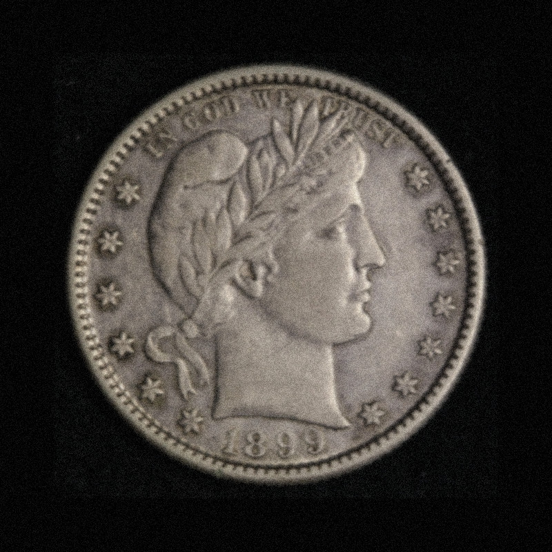 1899-S Barber Liberty Head Quarter As shown in the figure - Very Fine Condition