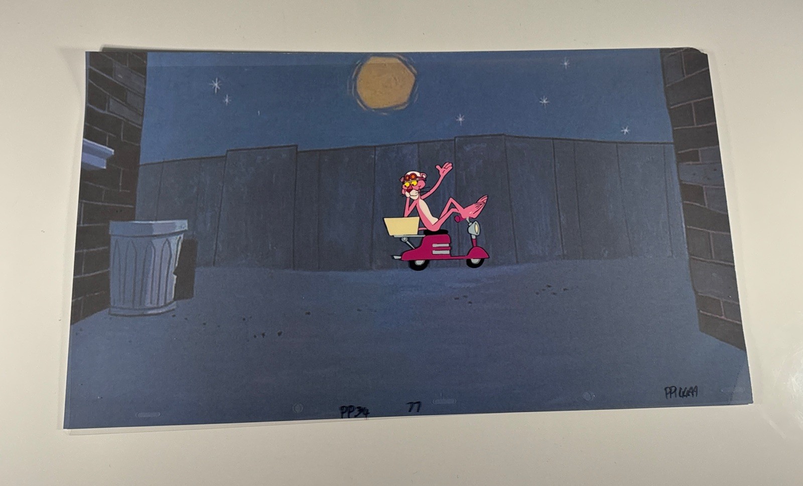 Pink Panther Animation Cels Production Art Vintage Cartoon Network #4 I2 Pink Panther Animation Cels Production Art Vintage Cartoon Network #4 I2