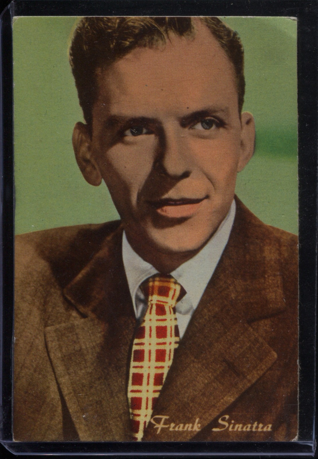 Frank Sinatra Vintage Dutch Movie Film Star Trading Card Frank Sinatra Vintage Dutch Movie Film Star Trading Card
