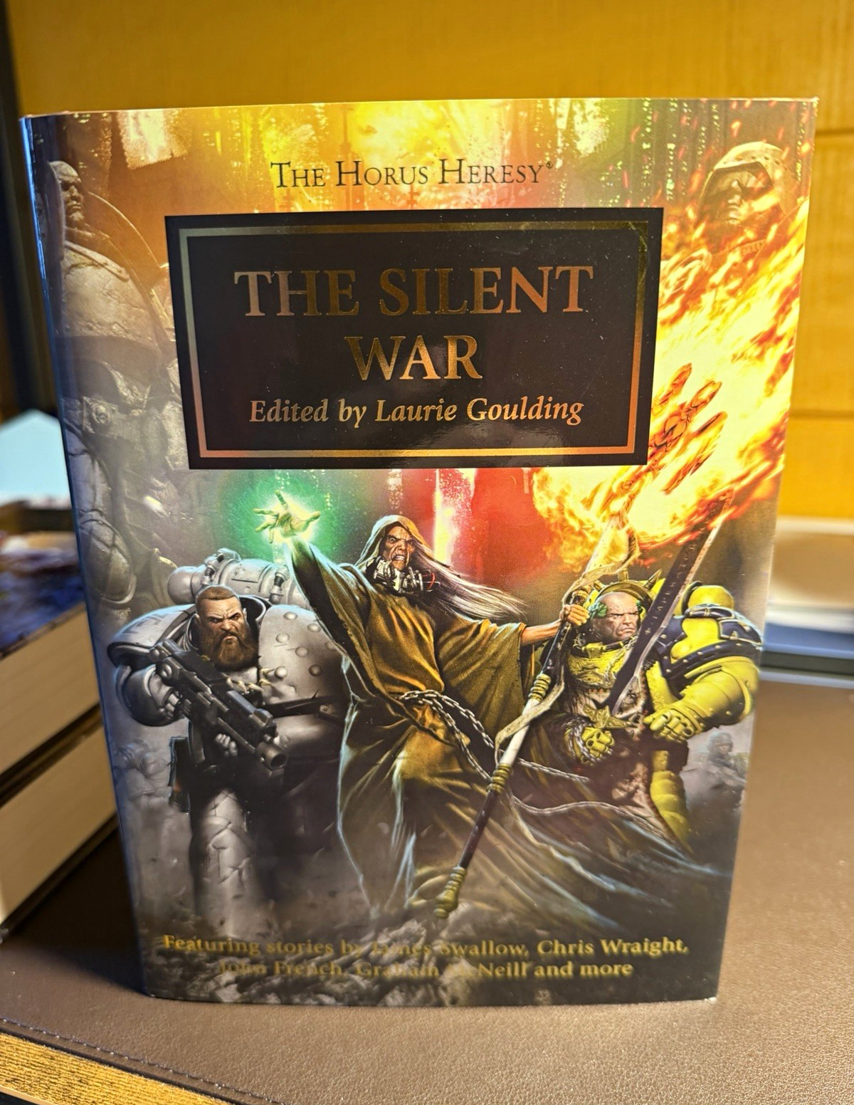 Warhammer The Horus Heresy: The Silent War by Laurie Goulding HC w/ Dust Jacket Warhammer The Horus Heresy: The Silent War by Laurie Goulding HC w/ Dust Jacket