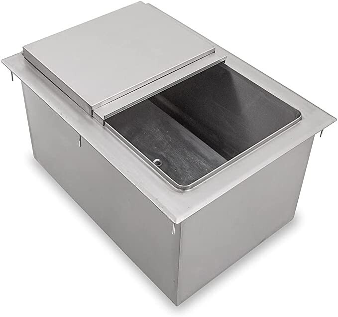 Commercial Stainless Steel Drop-In Ice Bin Chest 18