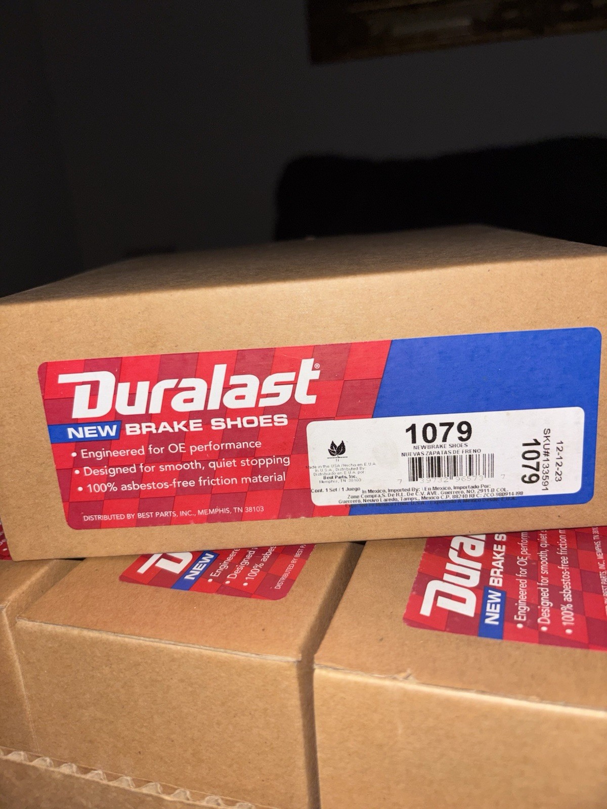 Duralast Brake Shoes / Zapatas De Freno 1079 Suzuki Swift Ciaz Solio Delic D:2