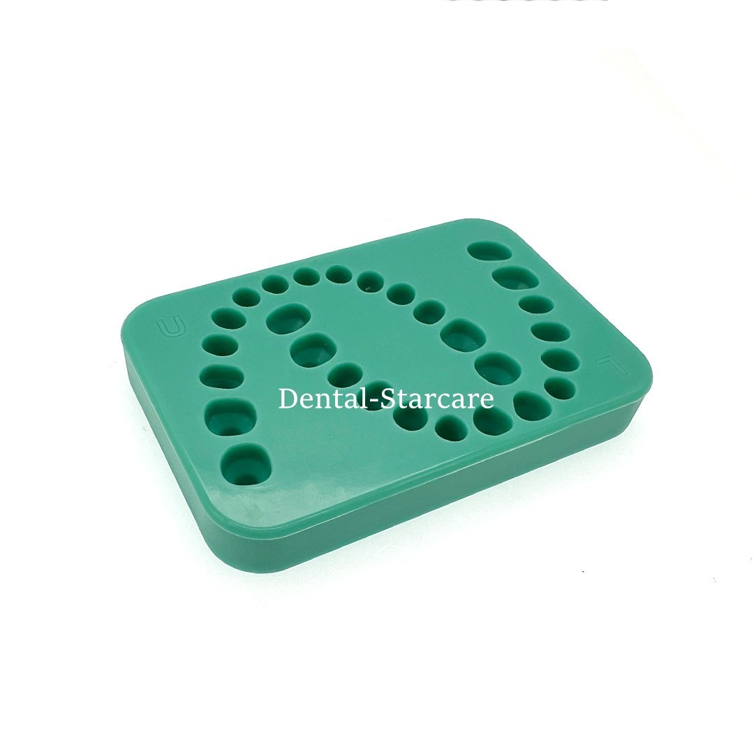 1Pc Dental Customizable Former Mold Implant Silicone Gingival Cuff Forming Block