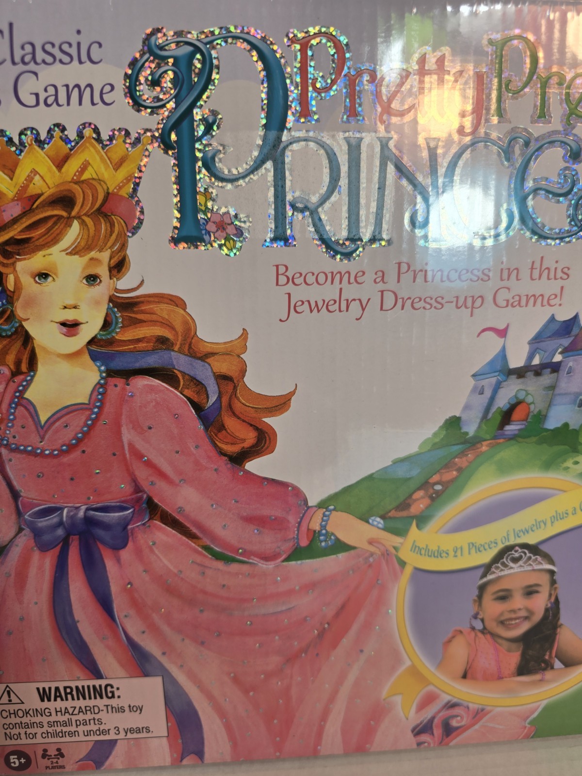 PRETTY PRETTY PRINCESS GAME Jewelry Board Game 1990\'s Classic NEW FACTORY SEALED