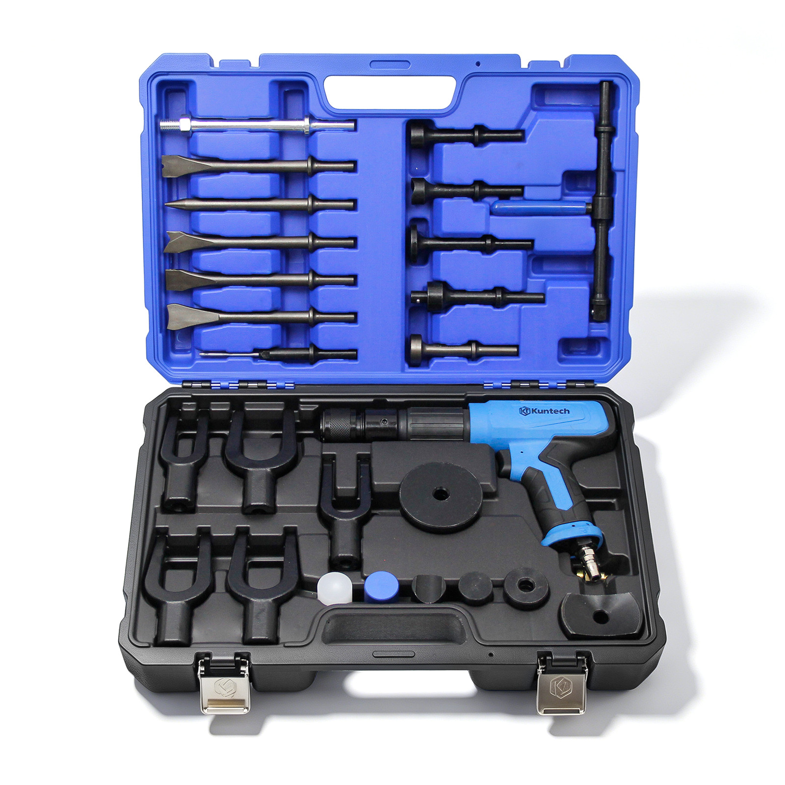 27PCS Air Hammer Kit,2500 BPM Pneumatic Hammers Chisels Set w/Carry Case 27PCS Air Hammer Kit,2500 BPM Pneumatic Hammers Chisels Set w/Carry Case