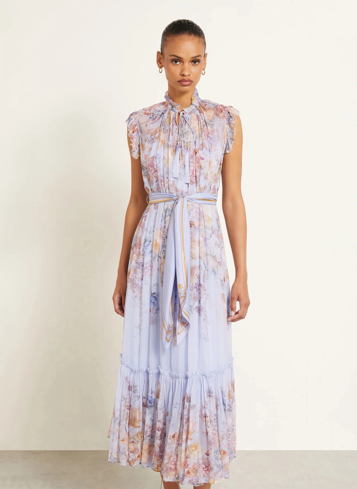 Zimmermann VALIANT FLUTTER DRESS $ 1050 Size 3 About US 10