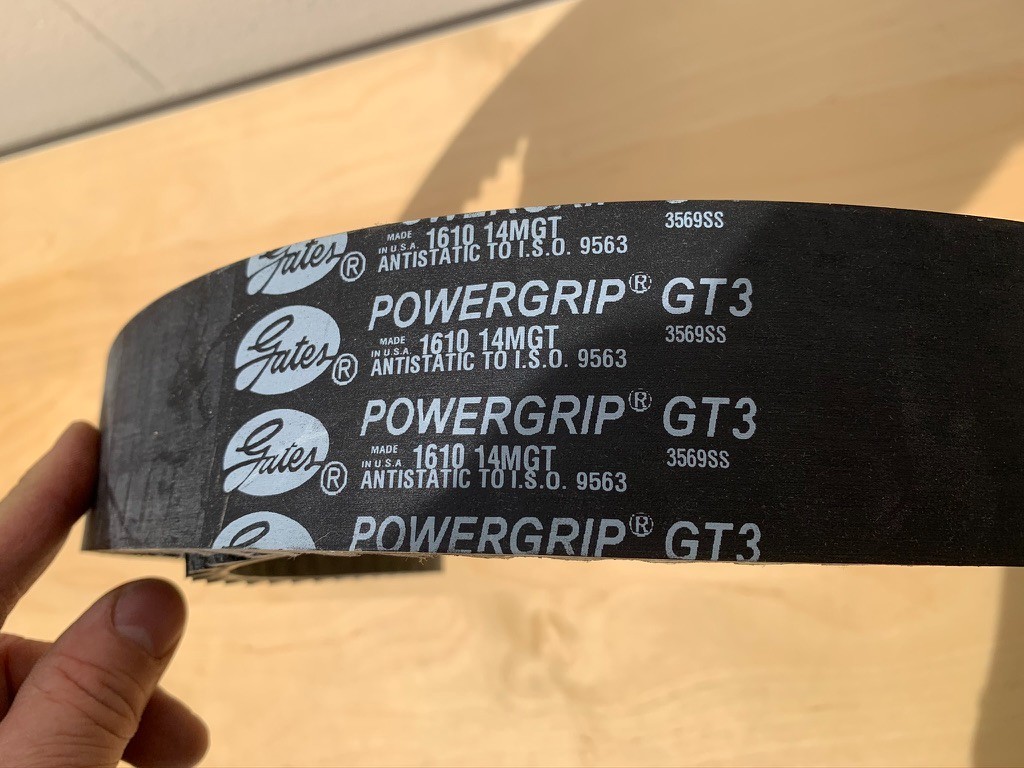 NOS Gates Powergrip GT3 1610 14MGT 3569SS Antistatic TO I.S.O 9563 NOS Gates Powergrip GT3 1610 14MGT 3569SS Antistatic TO I.S.O 9563