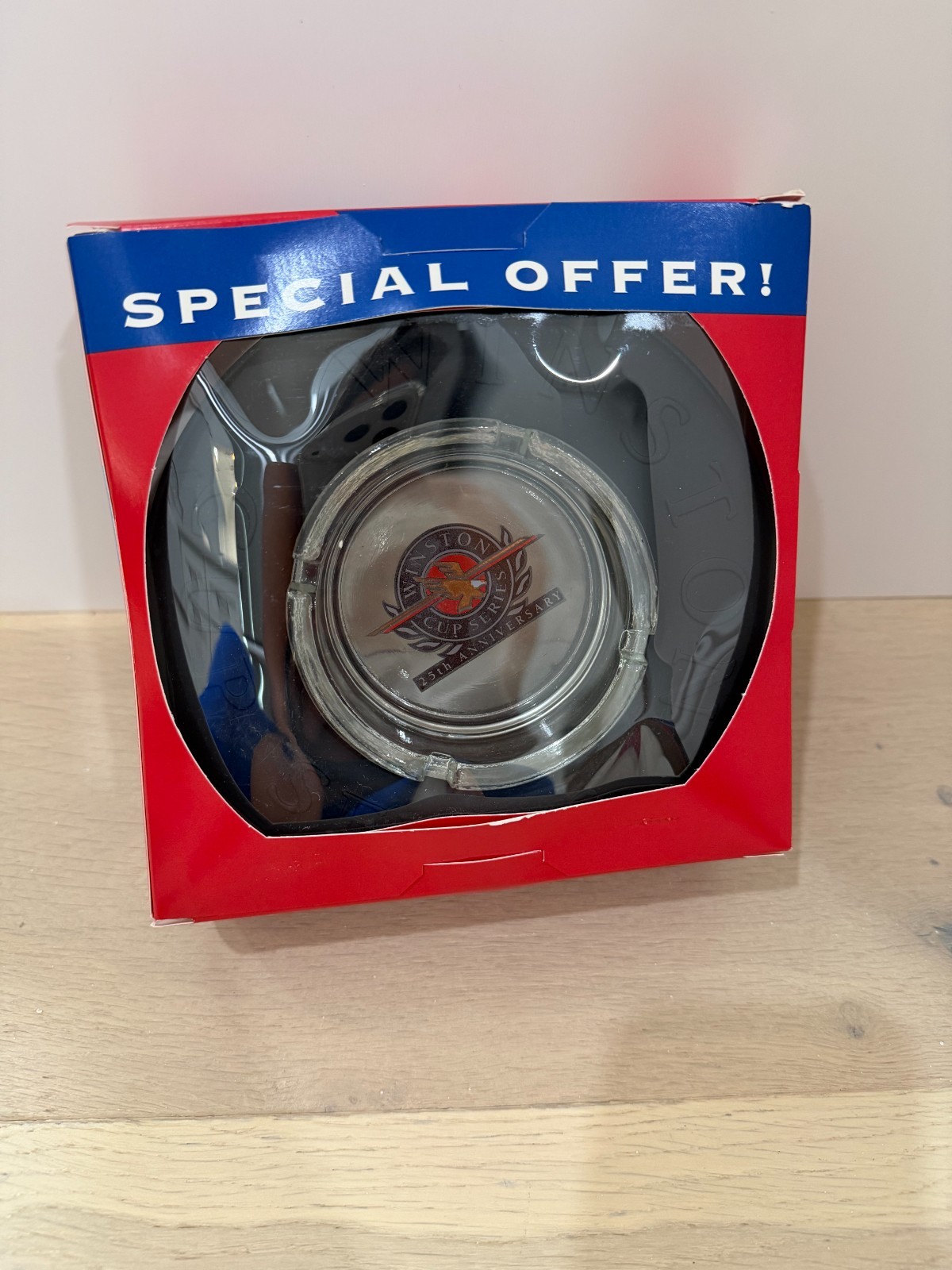 Vintage 1995 NASCAR Winston Cup Series 25th Anniversary Racing Tire Ashtray Vintage 1995 NASCAR Winston Cup Series 25th Anniversary Racing Tire Ashtray