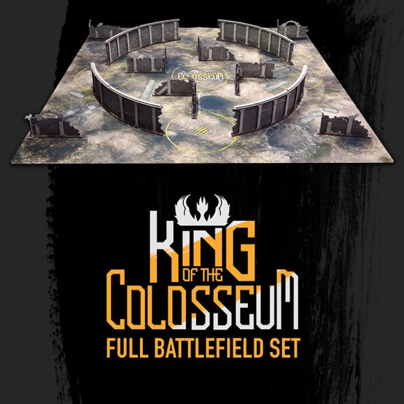 Frontline Gaming FLG Mat  3\' x 3\' - King of the Colosseum Full Battlefield