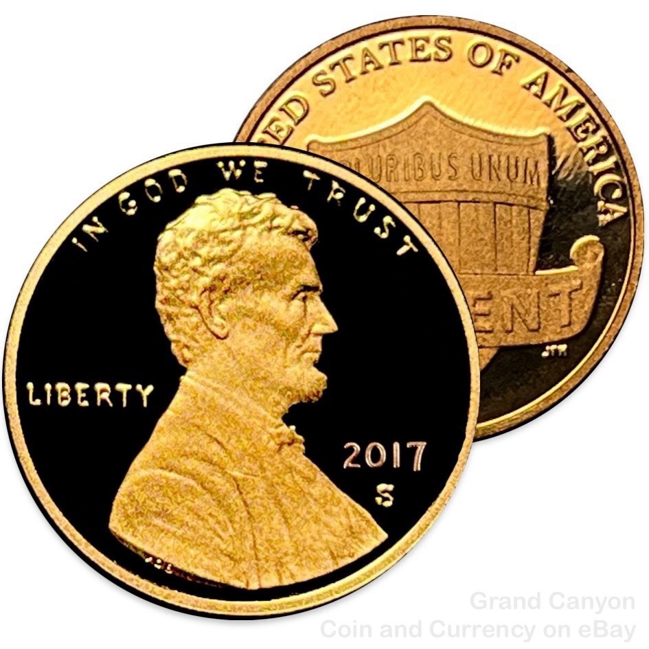 2017 S Proof Lincoln Shield Cent - 1 Per Order - Ships Free 2017 S Proof Lincoln Shield Cent - 1 Per Order - Ships Free