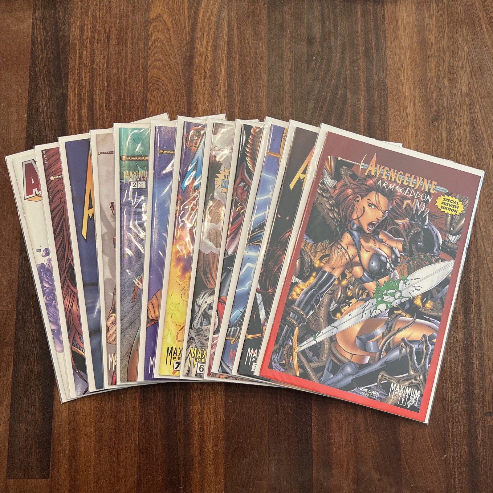 Lot Of 12: Avengelyne Comic Books Image Mix of series #1 3 2 3 6 7 0 VF/NM Lot Of 12: Avengelyne Comic Books Image Mix of series #1 3 2 3 6 7 0 VF/NM