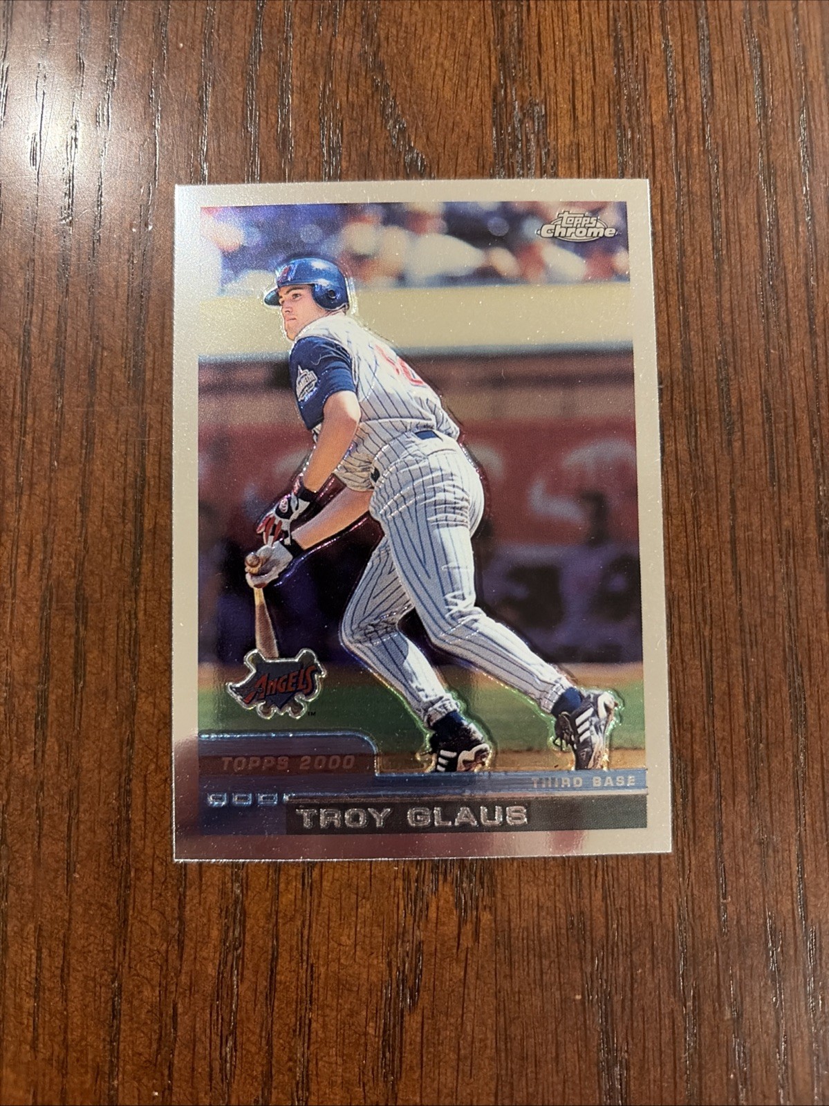 2000 Topps Chrome #94 Troy Glaus Angels