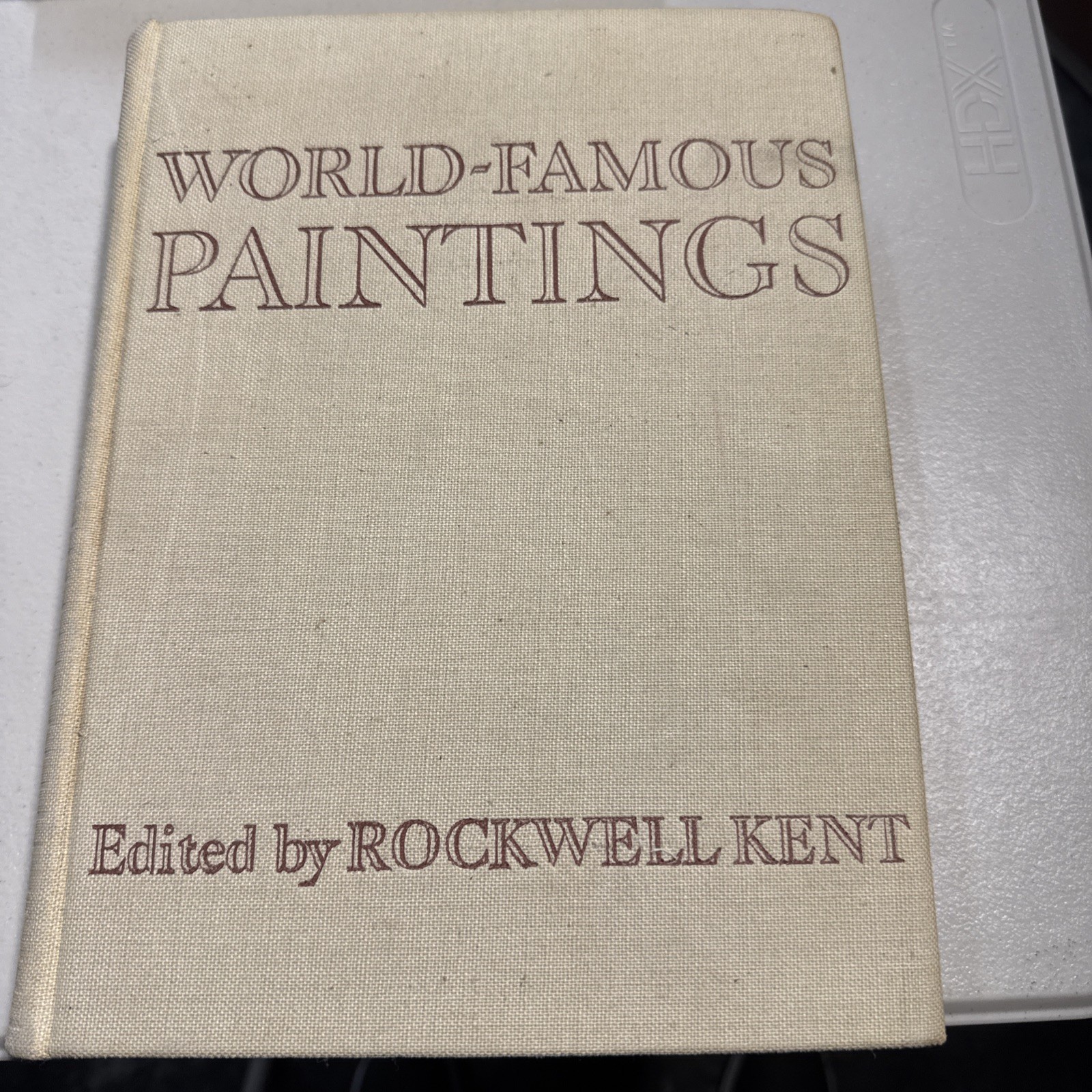 World Famous Paintings ed by Rockwell Kent (1939) 1st Edition w/100 Color Plates