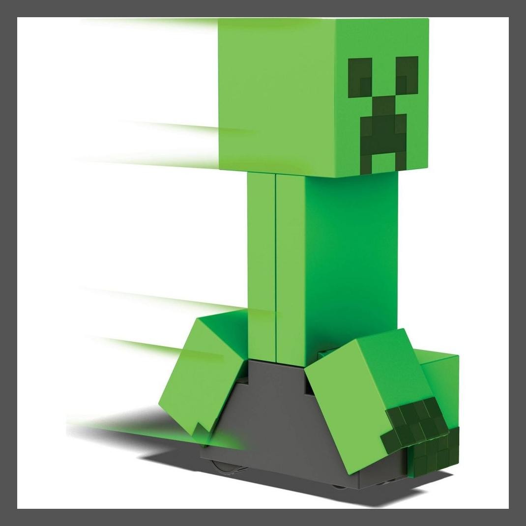 Minecraft Exploding RC Creeper with Lights & Sounds with 10 Explosion Particles