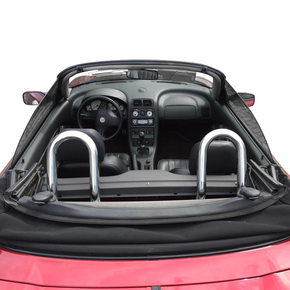 ANTI ROLL BARS MG F & TF 1996-2012 STAINLESS STEEL MGF ROLL HOOPS STYLE BAR NEW