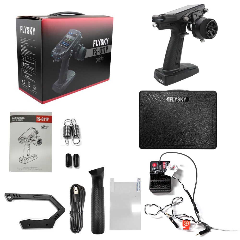Flysky FS-G11P Transmitter and Receiver Complete Storage Box Full Accessories