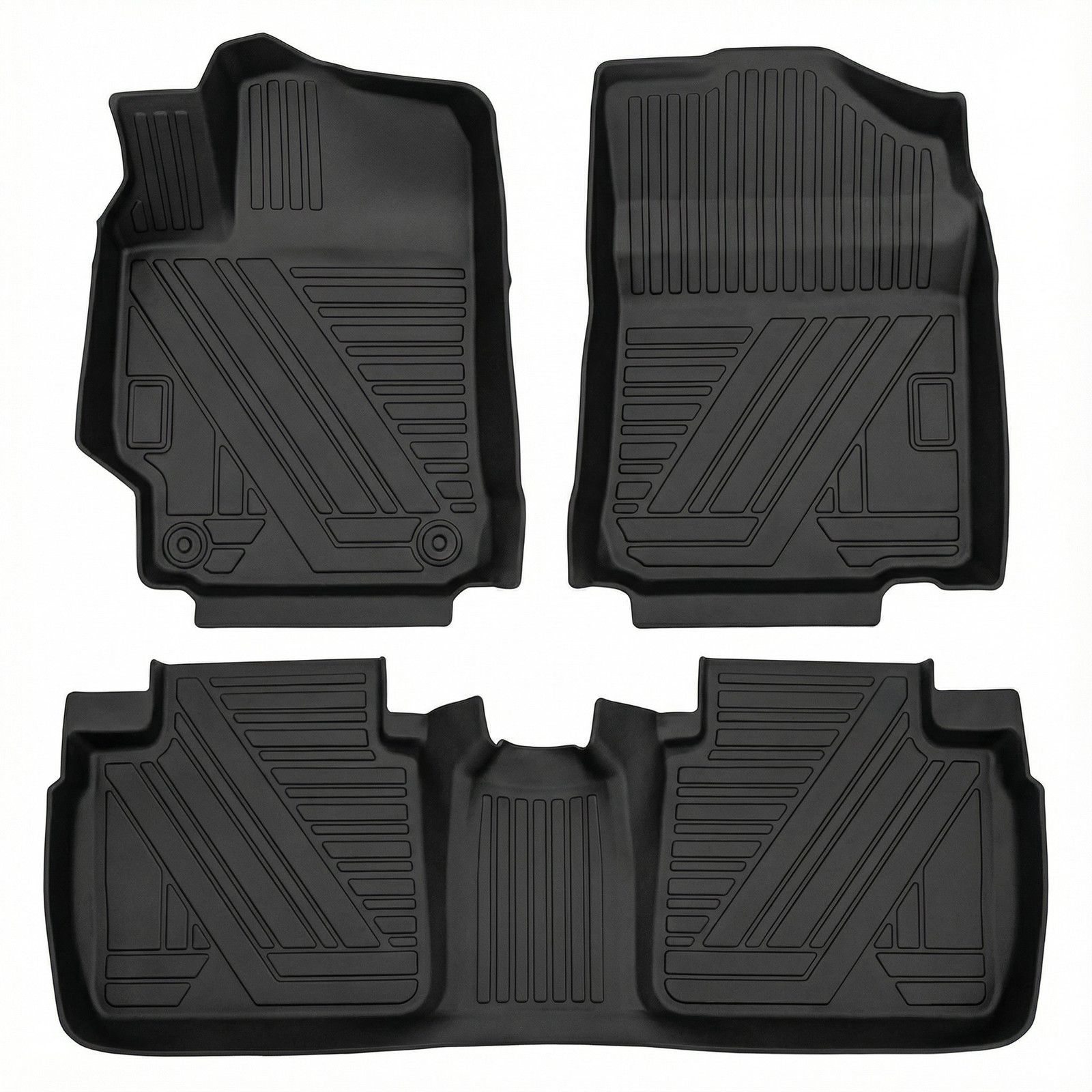 All Weather TPE Floor Mats for Toyota Camry 2007-2026 Non-Slip Floor Liners