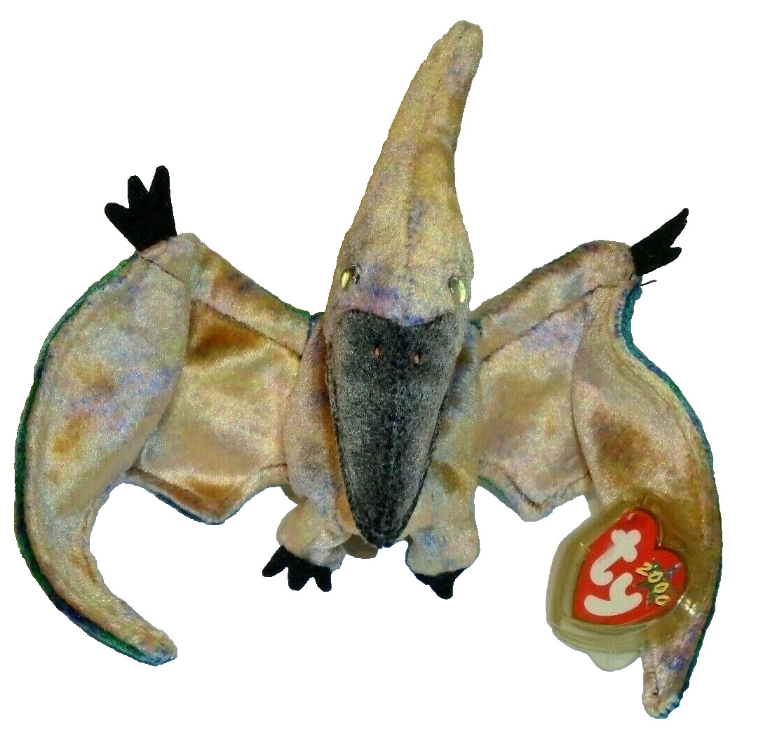Ty Beanie Baby - SWOOP the Pterodactyl Dinosaur 6\