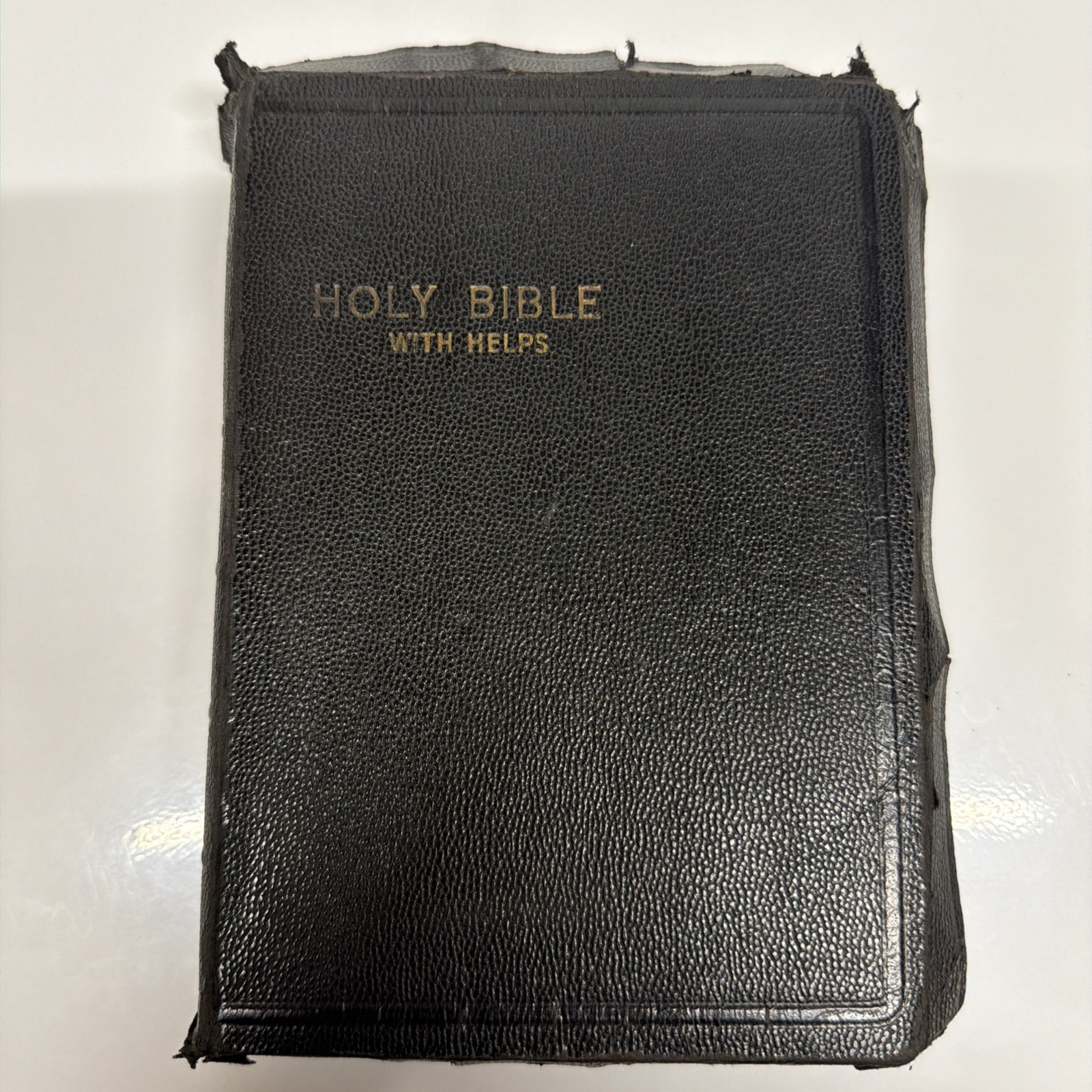 1940s World Publishing Co KING JAMES HOLY BIBLE With Helps Cleveland Ohio 1940s World Publishing Co KING JAMES HOLY BIBLE With Helps Cleveland Ohio