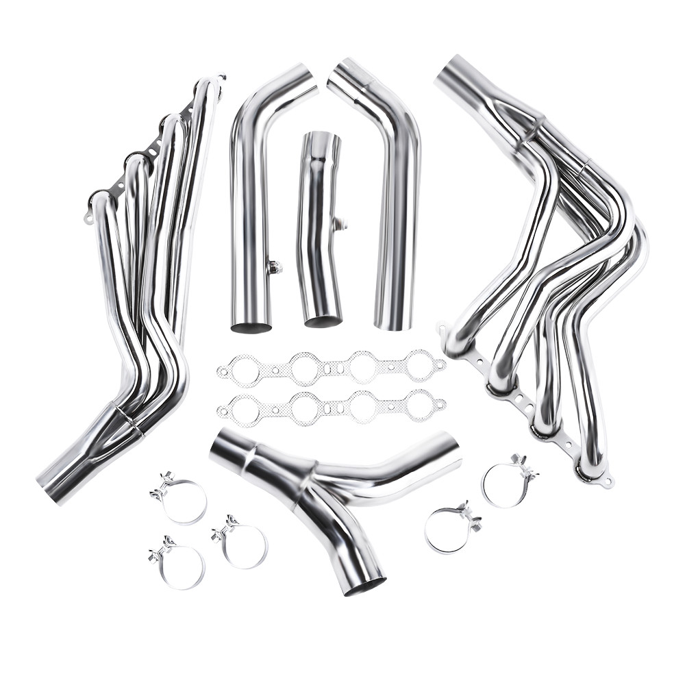 Long Tube Header Y Pipe for 98-02 GM Gen 4th F Body Camaro Firebird 5.7L V8 LS1