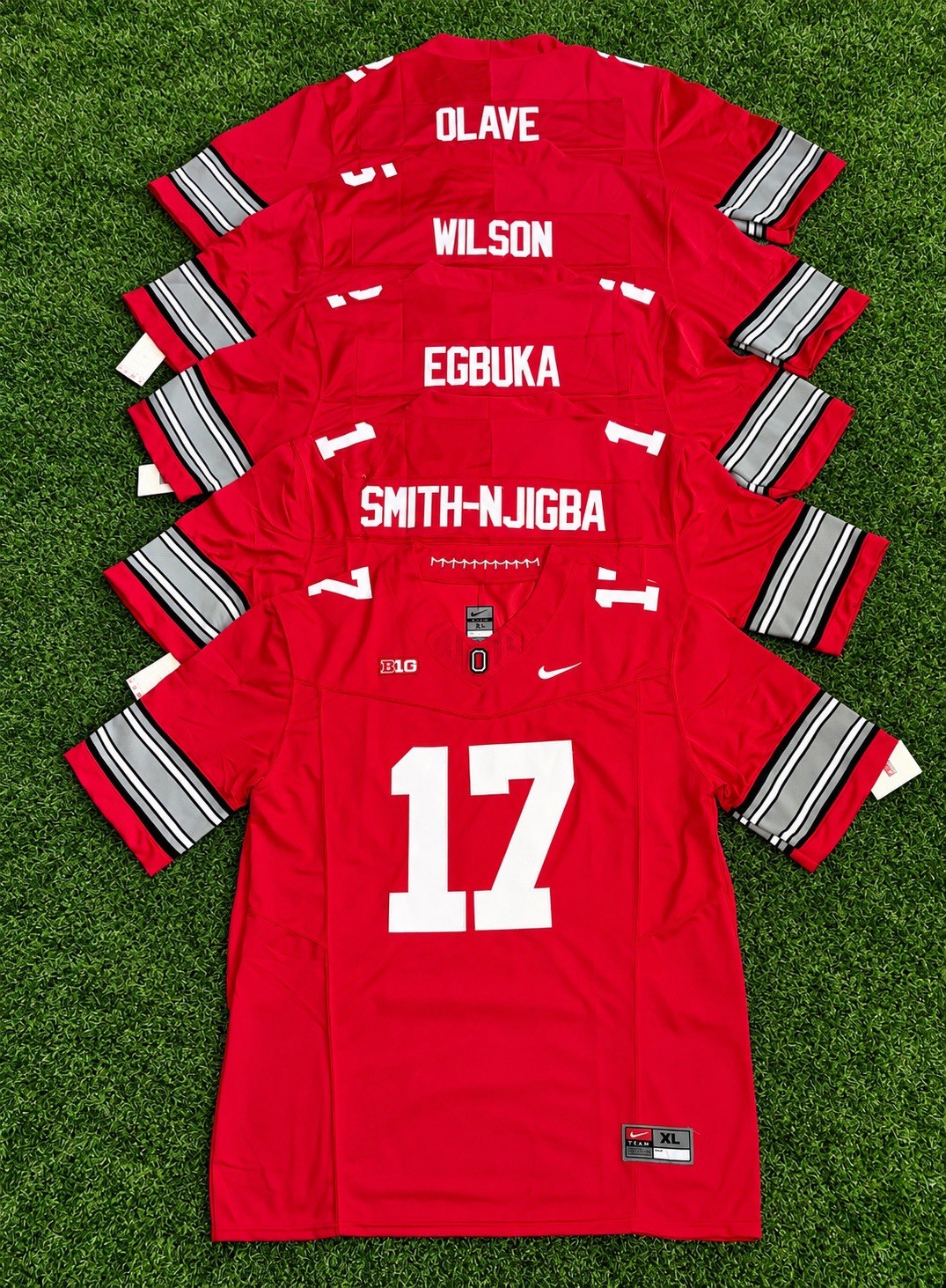 NEW 2026 LEGENDS of Ohio State Jersey's OLAVE/WILSON/SMITH/ AND MORE