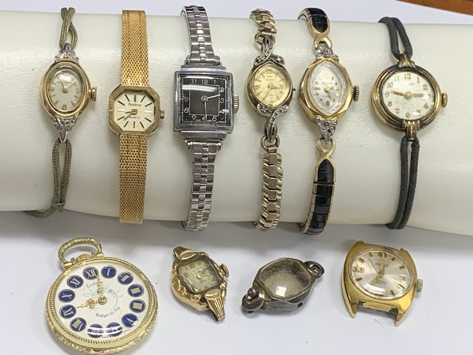 Vintage 10pc Ladies Mixed Watch Lot Wittnauer Bulova Atlanta Sussex Endura &More Vintage 10pc Ladies Mixed Watch Lot Wittnauer Bulova Atlanta Sussex Endura &More