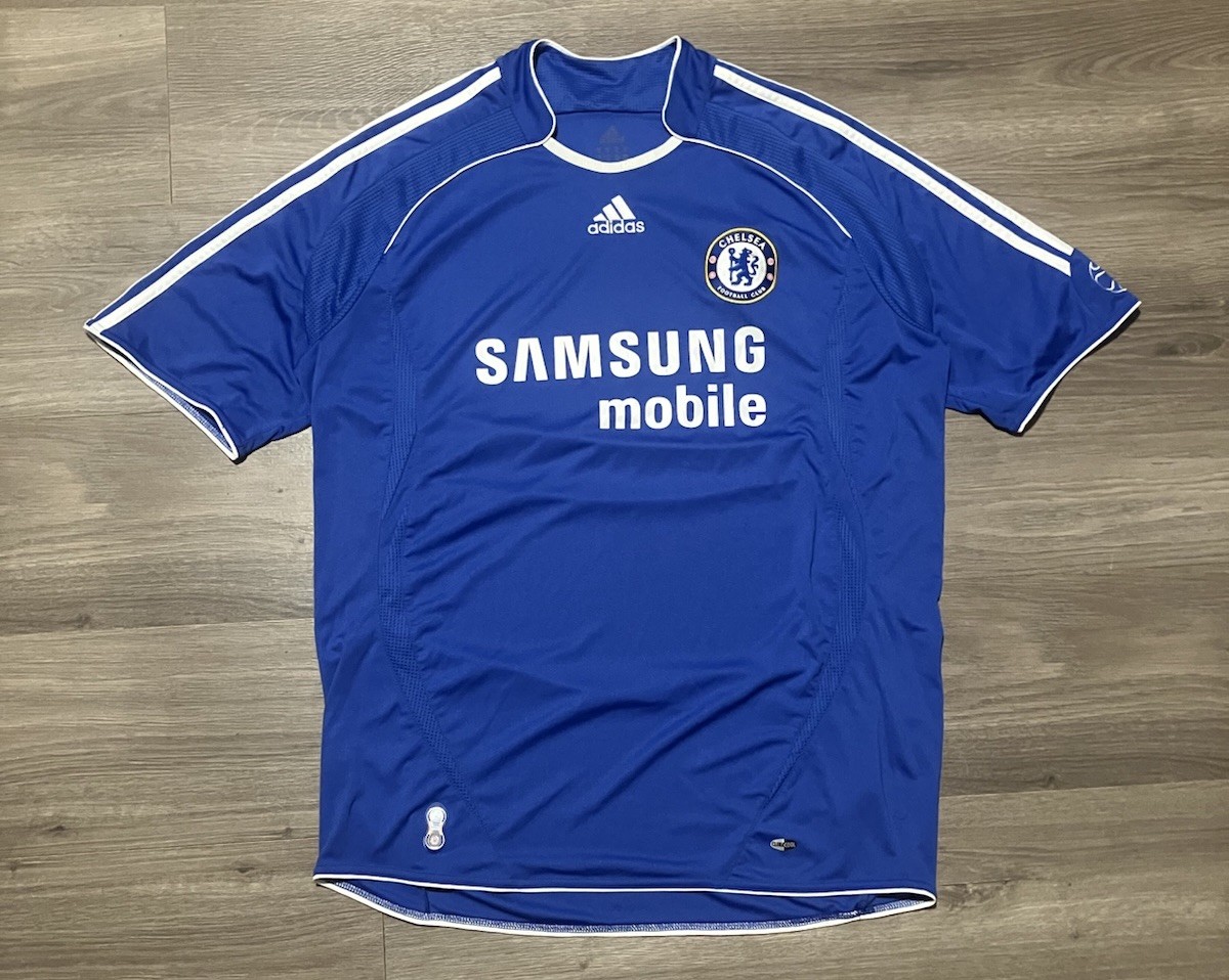 Vtg Adidas Chelsea 2006/08 Home Jersey Men XL Blue Vtg Adidas Chelsea 2006/08 Home Jersey Men XL Blue