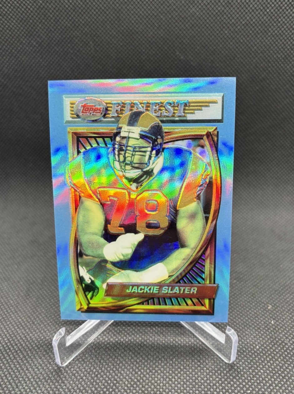 1994 Topps Finest - Jackie Slater #139 Refractor