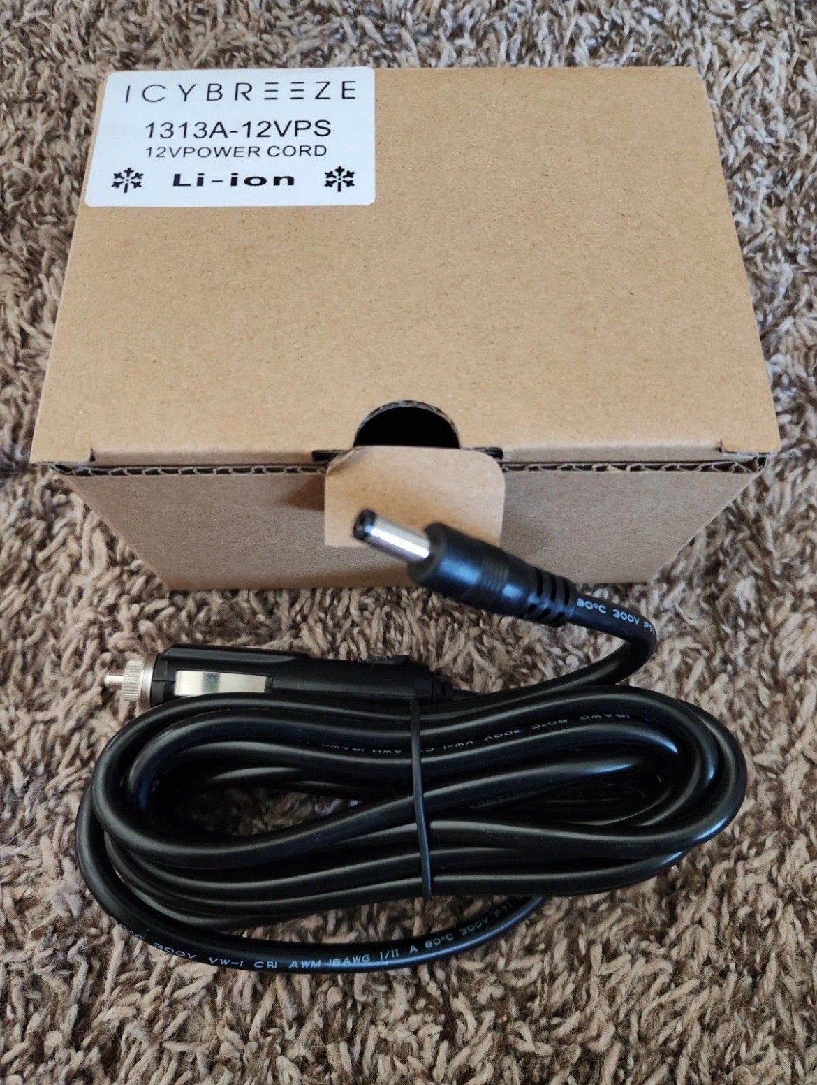 Icybreeze OEM 12V Car Charger Brand New 12v Power Cord Icybreeze OEM 12V Car Charger Brand New 12v Power Cord