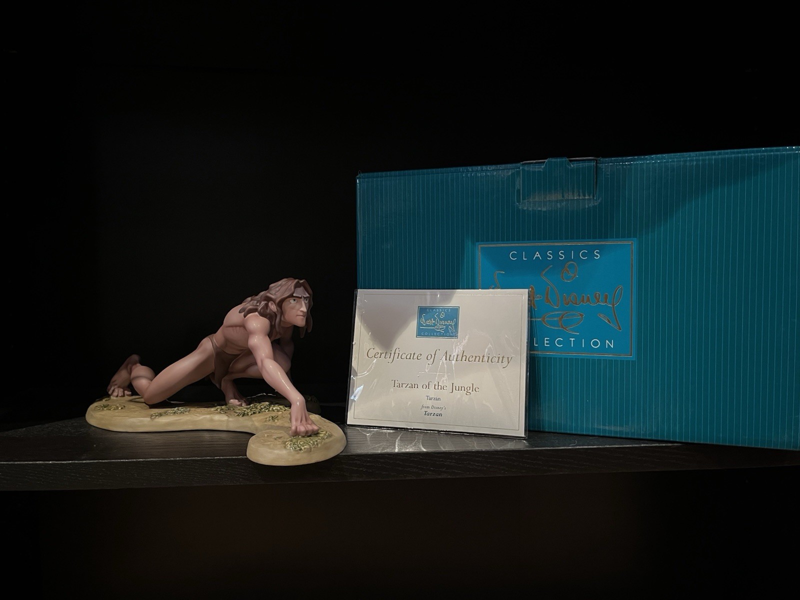WDCC Tarzan Figurine “Tarzan Of The Jungle” • 1999 • NOS