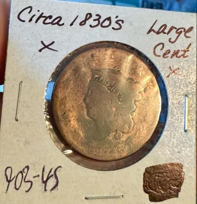 USA 1 Cent No Visible Date 1816-1835 Liberty / Matron Head USA 1 Cent No Visible Date 1816-1835 Liberty / Matron Head