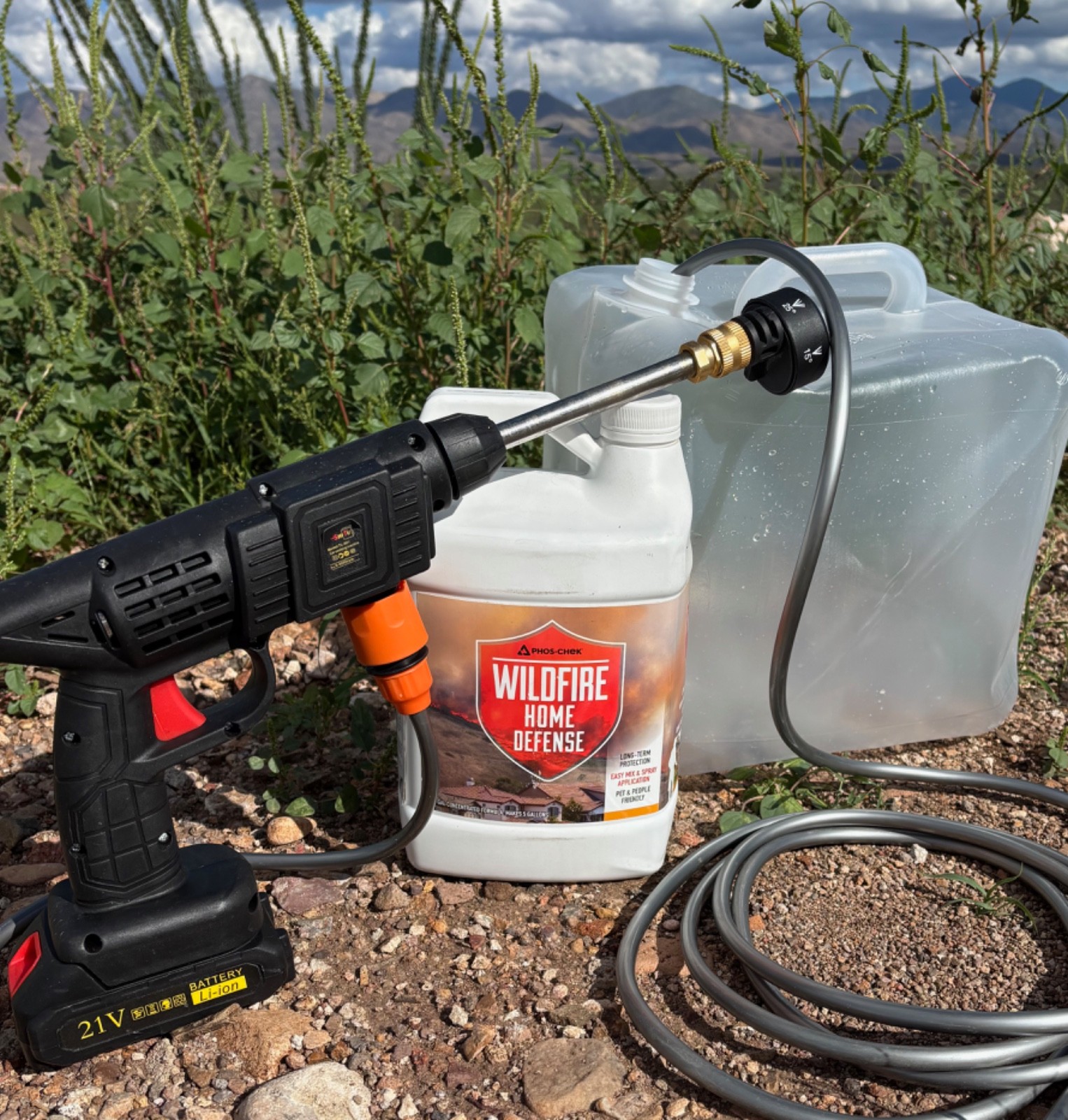 Fire Retardant, Phos-Chek Application Kit