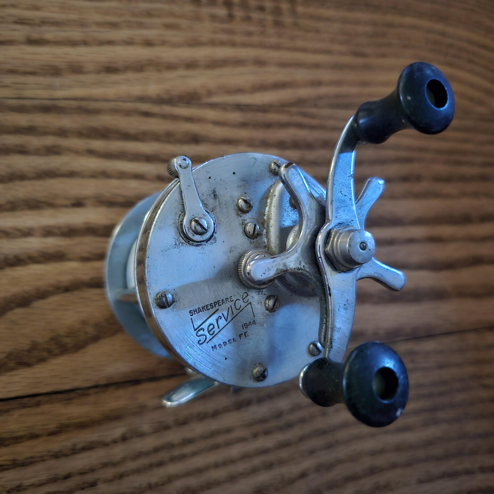 VTG Shakespeare Service 1944 Model FE Fishing Reel Decor Restore Freshwater 