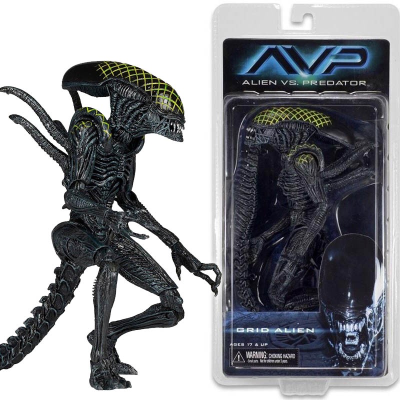 New NECA Grid Alien AVP Xenomorph Aliens vs Predator 7