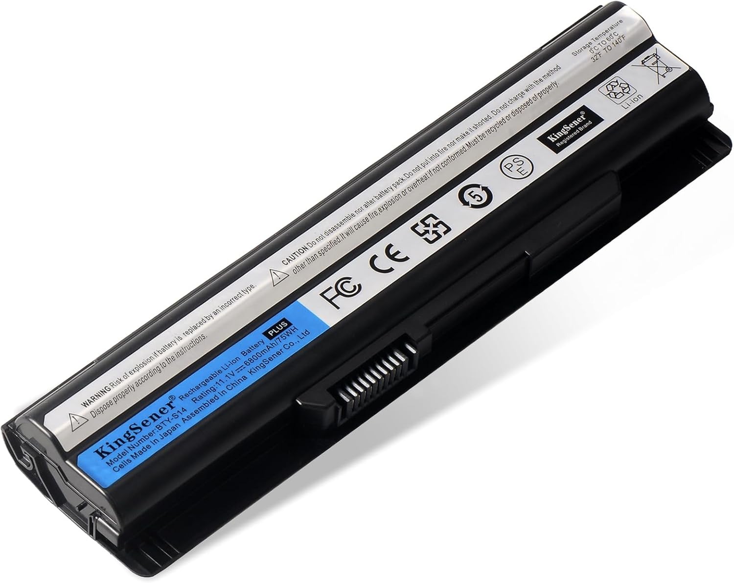 BTY S14 Laptop Battery for MSI GP60 GE60 GE70 CR61 75Wh 6800mAh BTY S15 for MSI