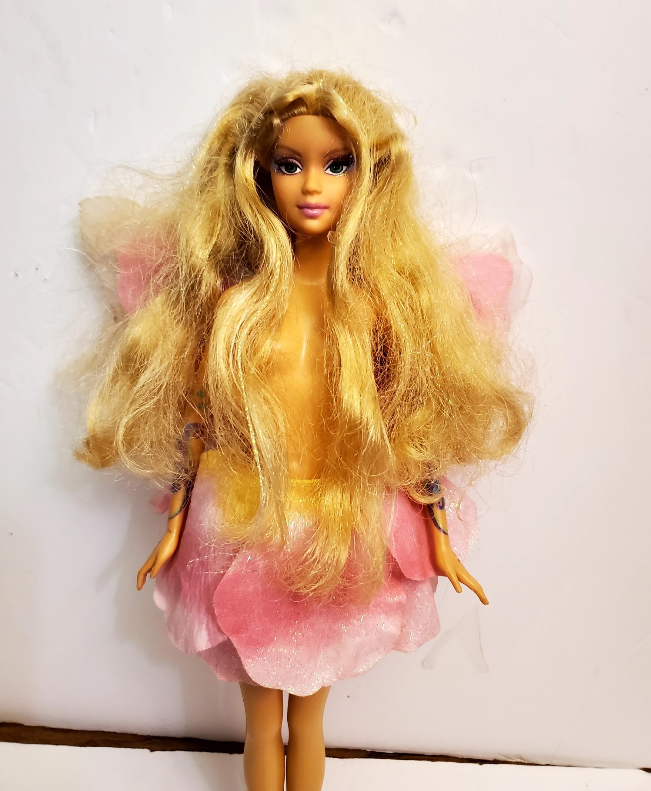 2004 BARBIE FAIRYTOPIA ELINA DOLL LIGHT UP WINGS Works 2004 BARBIE FAIRYTOPIA ELINA DOLL LIGHT UP WINGS Works