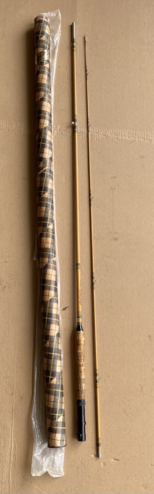 Vintage Phillipson Fly Rod Master G-MF76 7’ 6” Graphite #6 wt 2 Pc W/ Tube