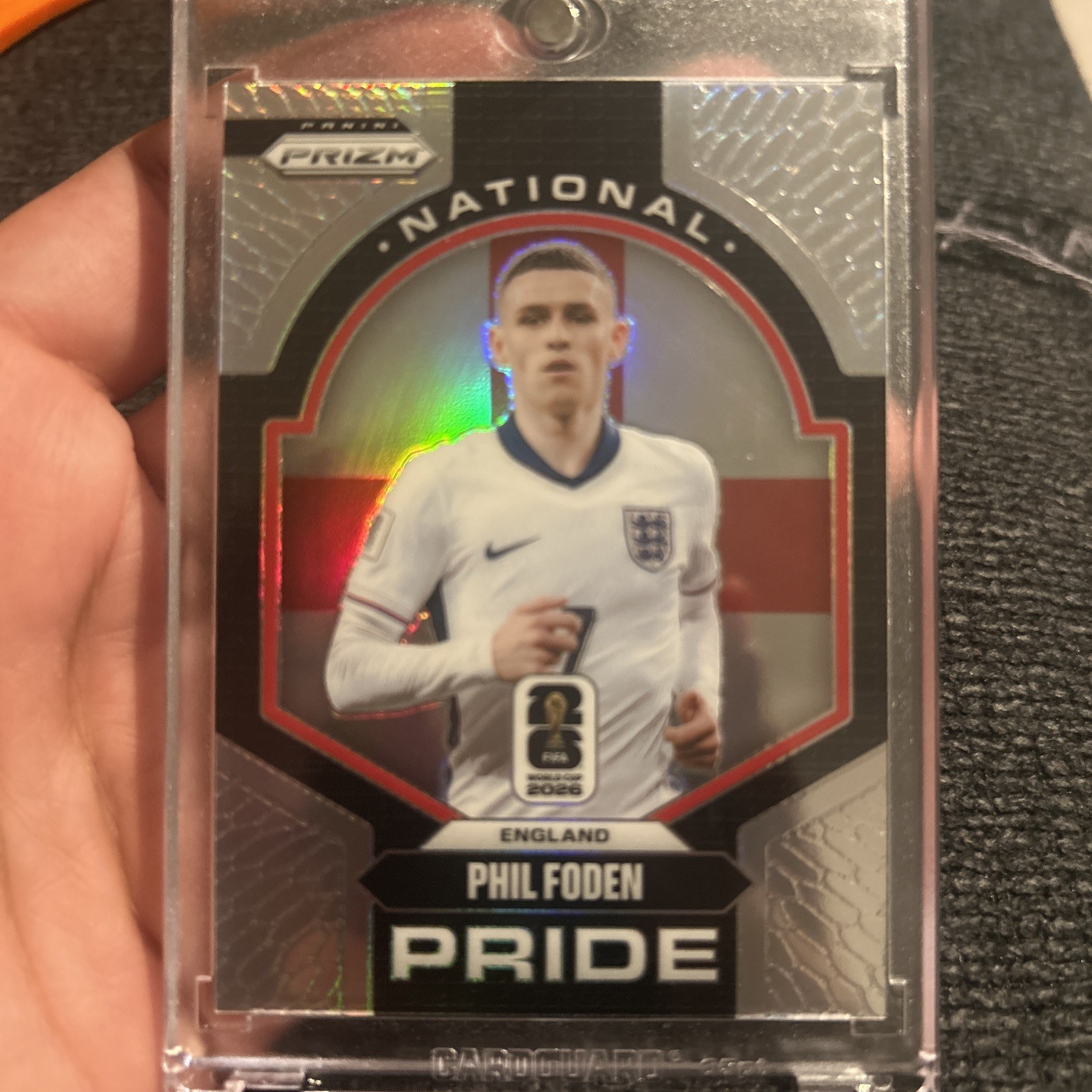 2026 Panini Prizm World Cup Phil Foden National Pride SSP #23 England