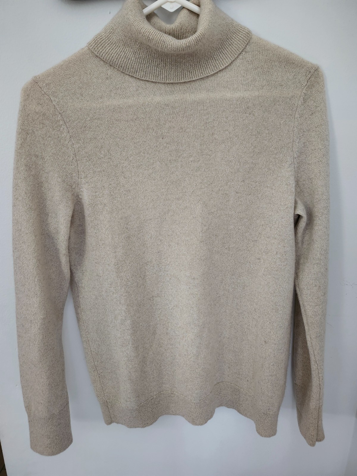 Talbots Womens Tan Long Sleeve Turtleneck Size Medium Talbots Womens Tan Long Sleeve Turtleneck Size Medium