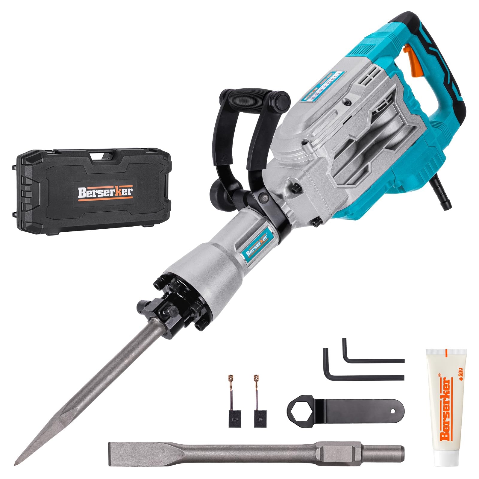 Berserker 1700W 30-Pound Demolition Jack Hammer 65F with 1-3/16\ Berserker 1700W 30-Pound Demolition Jack Hammer 65F with 1-3/16\