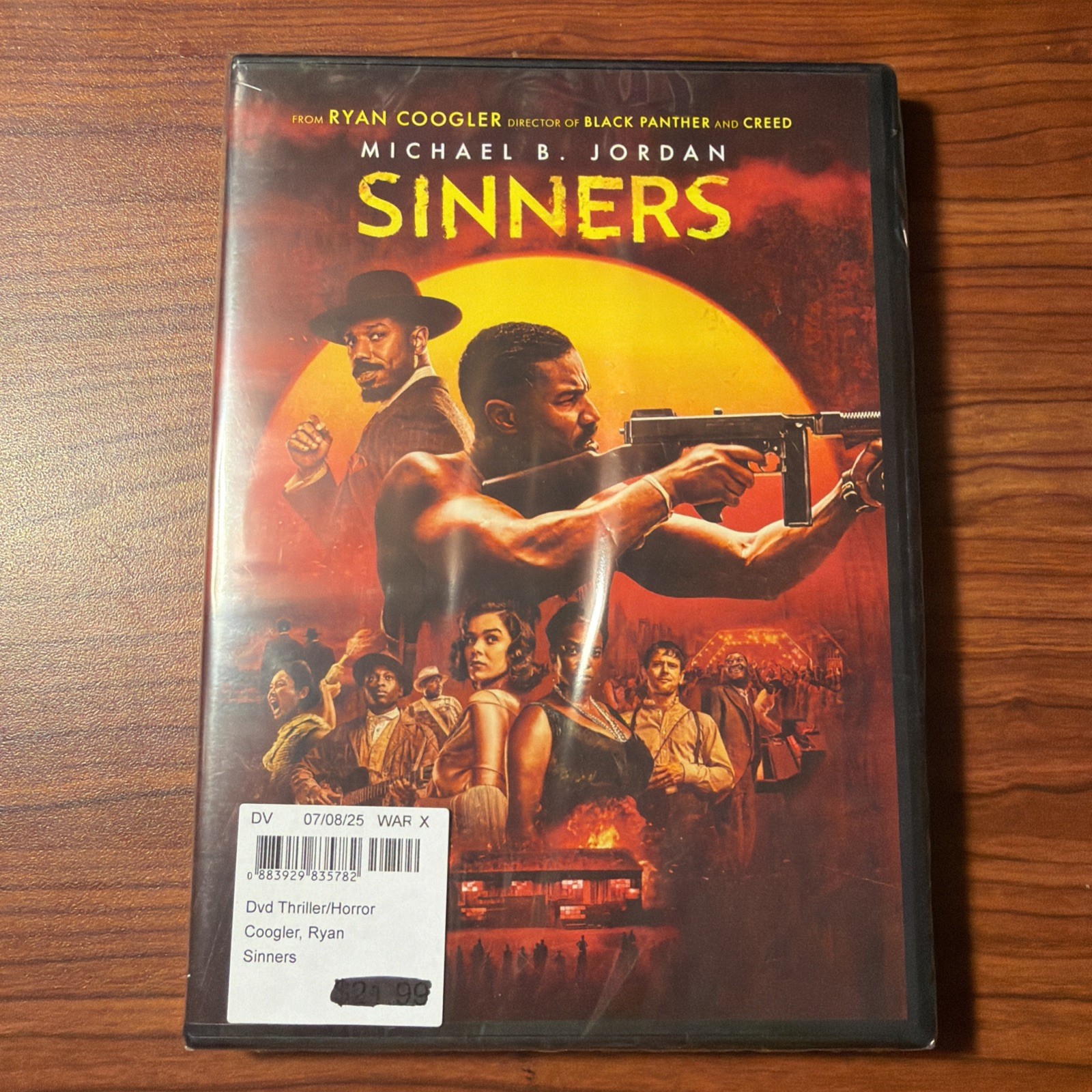 Sinners (DVD, 2025)