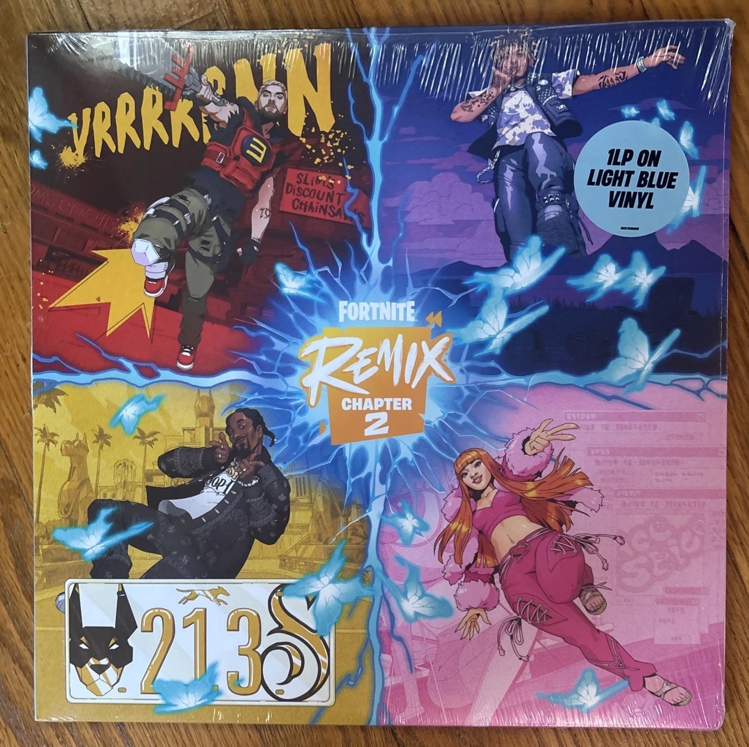 Various - Fortnite Remix Chapter 2 [Indie-Exclusive Blue Vinyl] NEW Vinyl
